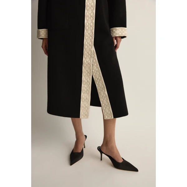 Posse Florian Coat in Black | Coats | Coveti, view 3