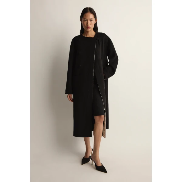 Posse Florian Coat in Black | Coats | Coveti, view 5