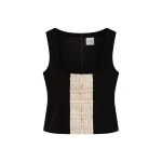 Posse Florian Top in Black | Tops | Coveti