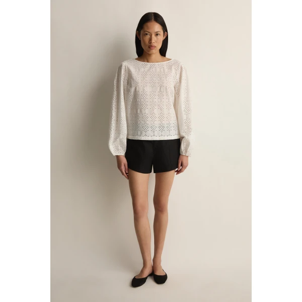 Posse Harriet Blouse in Vintage White | Blouse | Coveti, view 3