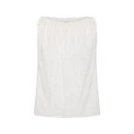 Posse Harriet Boat Neck Top in Vintage White | Tops | Coveti