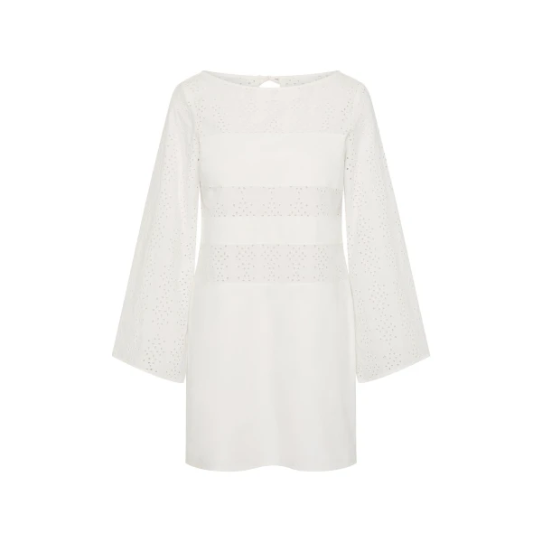Harriet Dress in Vintage White