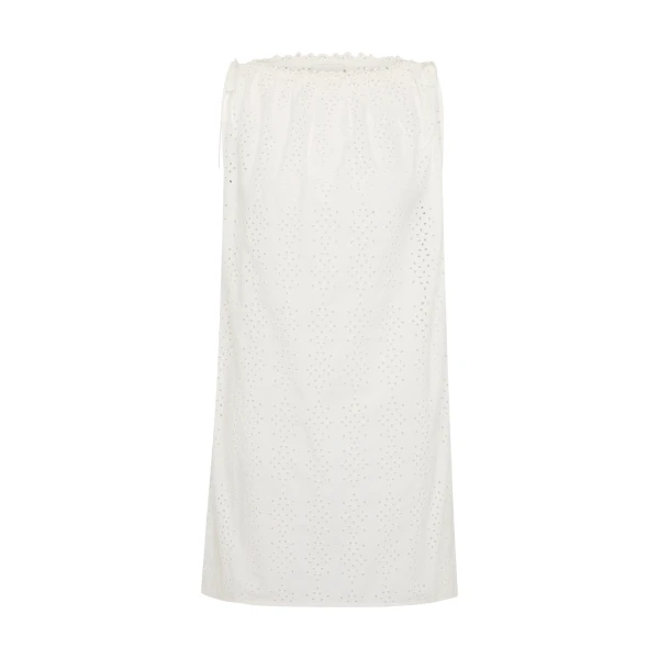 Posse Harriet Mini Dress in Vintage White | Mini Dresses | Coveti