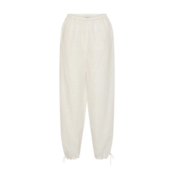 Harriet Pant in Vintage White