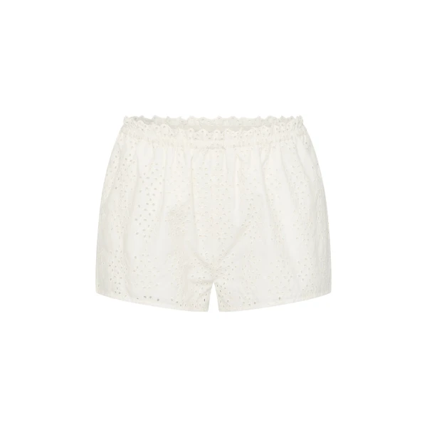 Harriet Short in Vintage White