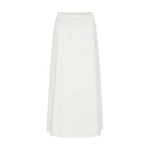 Posse Harriet Skirt in Vintage White | Midi Skirts | Coveti