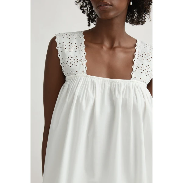 Posse Harriet Top in Vintage White | Tops | Coveti, view 3