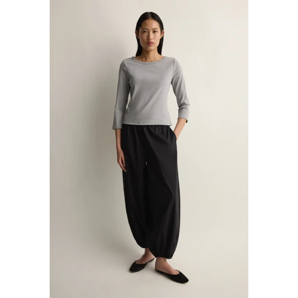 Posse Indi Top in Grey | Sweaters | Coveti, view 3