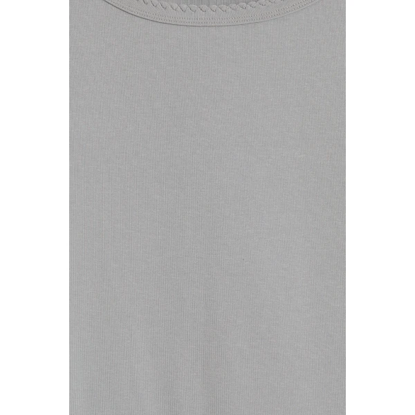 Posse Indi Top in Grey | Sweaters | Coveti, view 5