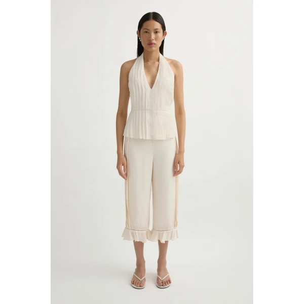 Posse Jane Pant in Peach Sorbet | Pants | Coveti, view 3