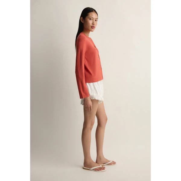 Posse Lexi Cardigan in Apple | Cardigan | Coveti, view 4