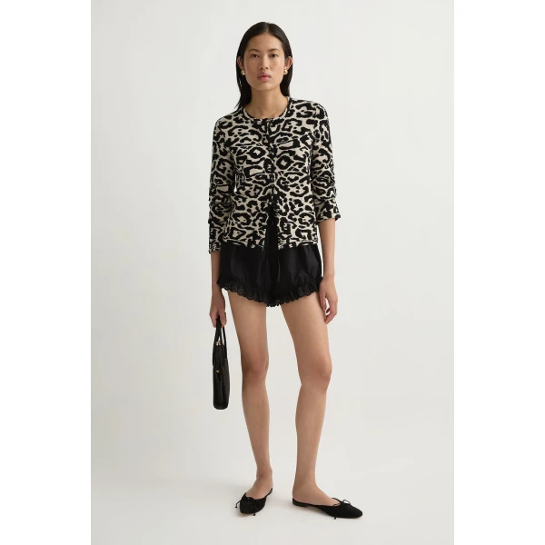 Posse Lexi Cardigan in Leopard | Cardigan | Coveti, view 3