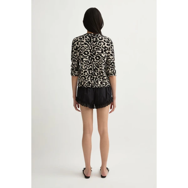 Posse Lexi Cardigan in Leopard | Cardigan | Coveti, view 5