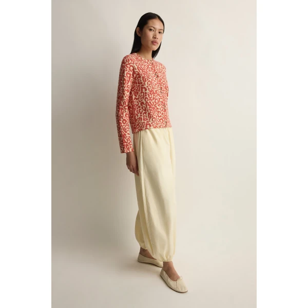 Posse Lexi Cardigan in Red Leopard | Cardigan | Coveti, view 4