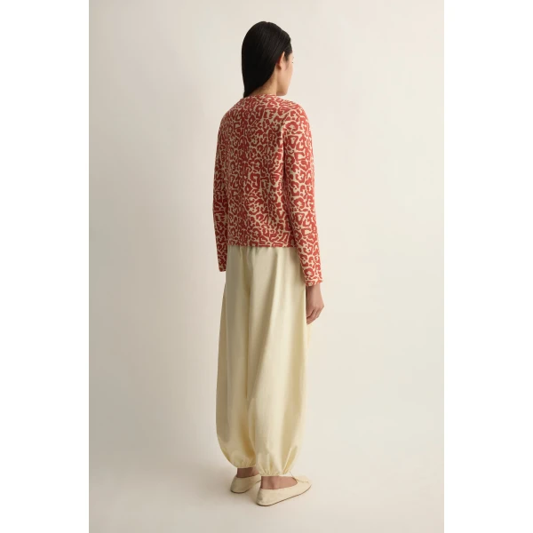 Posse Lexi Cardigan in Red Leopard | Cardigan | Coveti, view 5