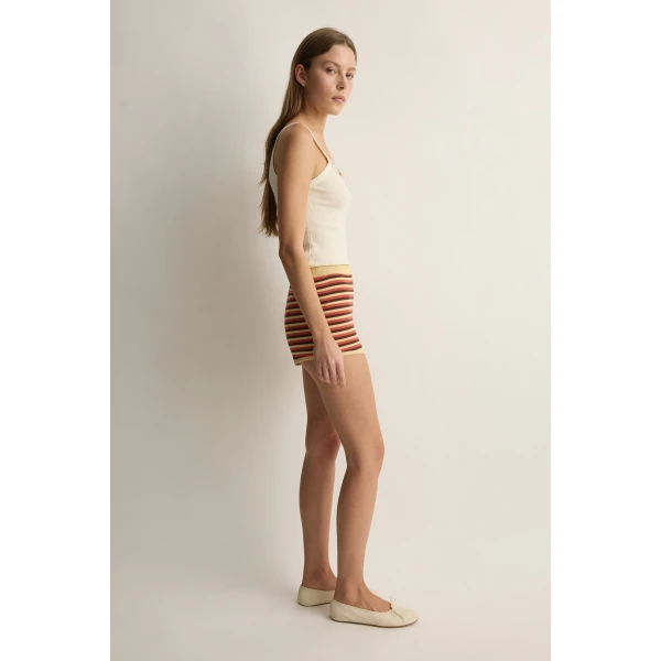 Posse Lexi Short in Stripe | Shorts | Coveti, view 3