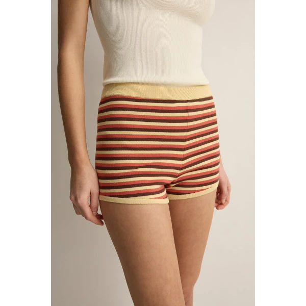 Posse Lexi Short in Stripe | Shorts | Coveti, view 5