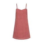 Posse Lindie Mini Dress in Rose Gingham | Mini Dresses | Coveti