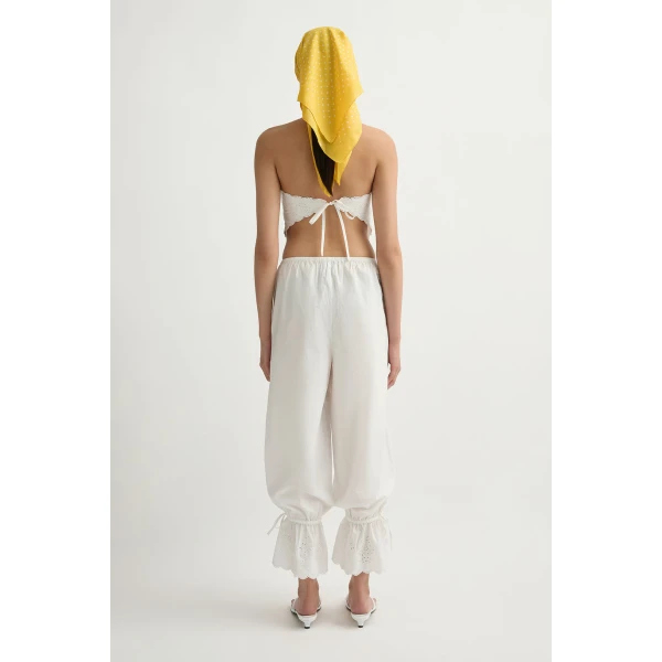 Posse Lois Pant in Vintage White | Pants | Coveti, view 5