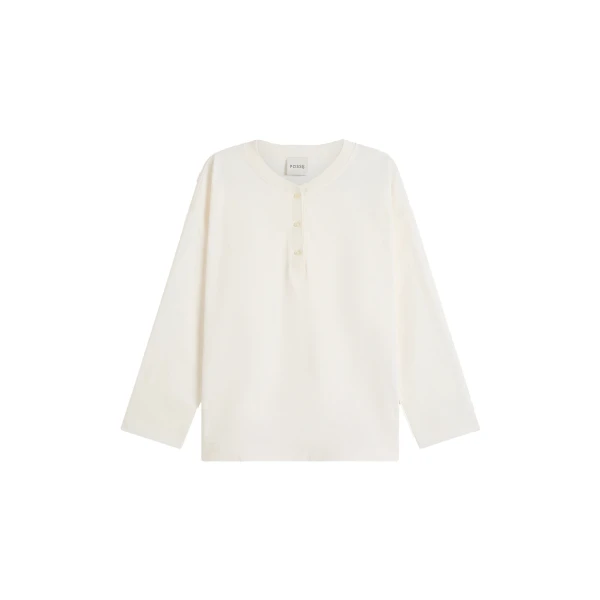 Maeve Long Sleeve Top in Vintage White