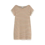 Posse Maeve Mini Dress in Toffee Stripe | Mini Dresses | Coveti