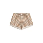 Posse Maeve Short in Toffee Stripe | Shorts | Coveti