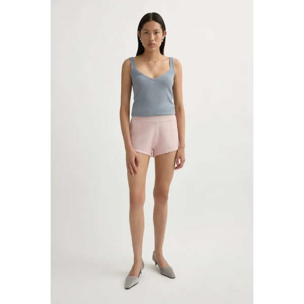 Posse Maisie Short in Soft Pink | Shorts | Coveti, view 2