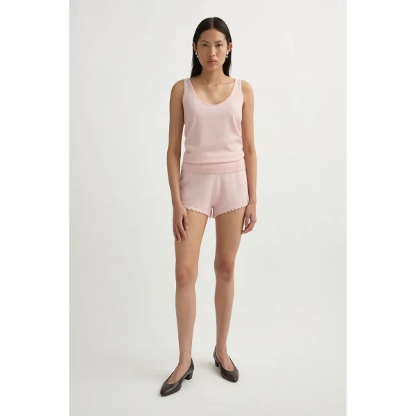Posse Maisie Tank in Soft Pink | Sleeveless | Coveti, view 3