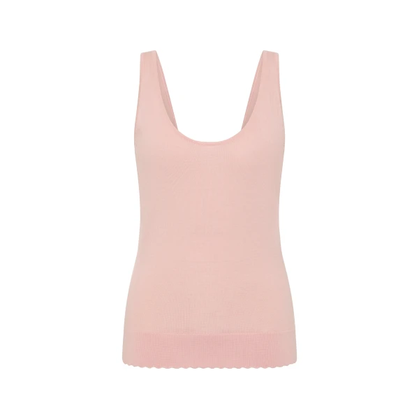 Posse Maisie Tank in Soft Pink | Sleeveless | Coveti