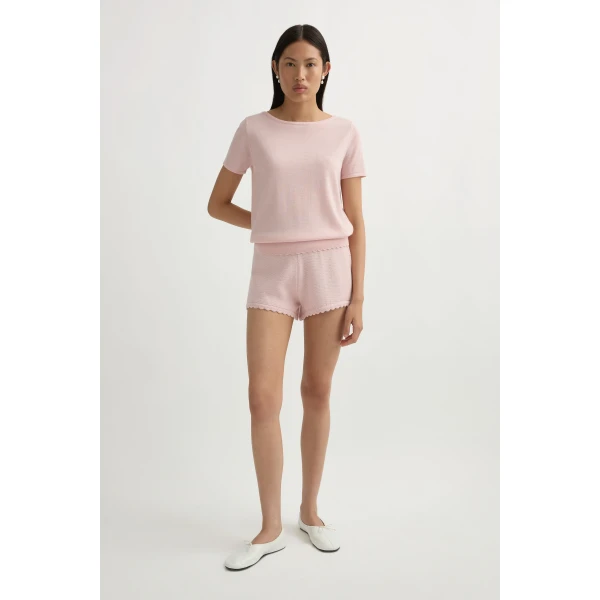 Posse Maisie Top in Soft Pink | Tops | Coveti, view 3