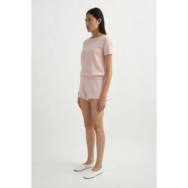 Posse Maisie Top in Soft Pink | Tops | Coveti, view 4