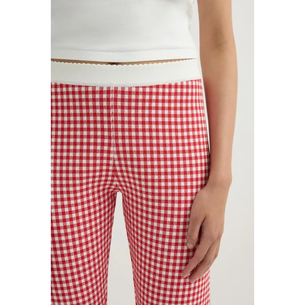 Posse Micah Pant in Red Gingham | Pants | Coveti, view 3