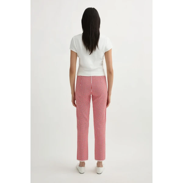 Posse Micah Pant in Red Gingham | Pants | Coveti, view 5