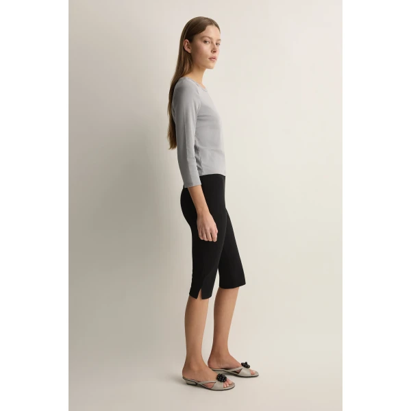 Posse Mina Capri in Black | Pants | Coveti, view 3
