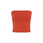 Posse Noah Strapless Top in Apple | Sleeveless | Coveti