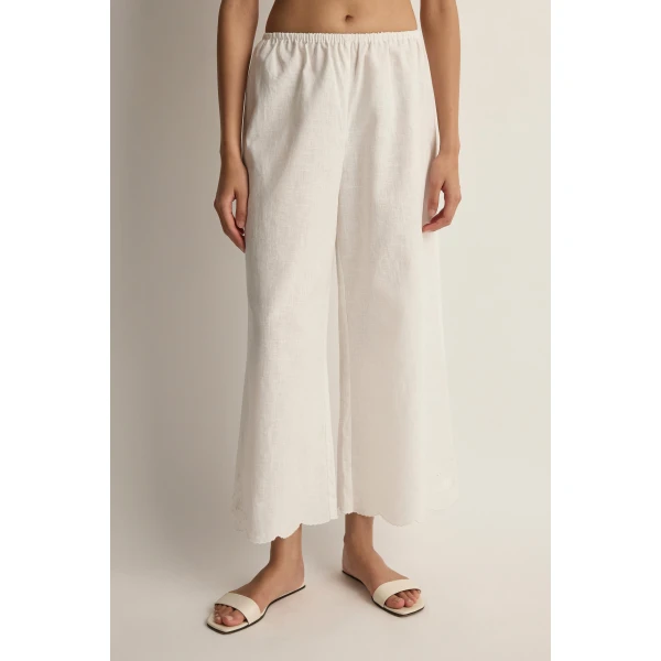 Posse Odette Pant in Cream | Pants | Coveti, view 2