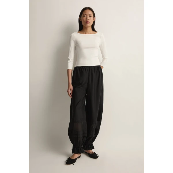 Posse Pearl Pants in Black | Pants | Coveti, view 2