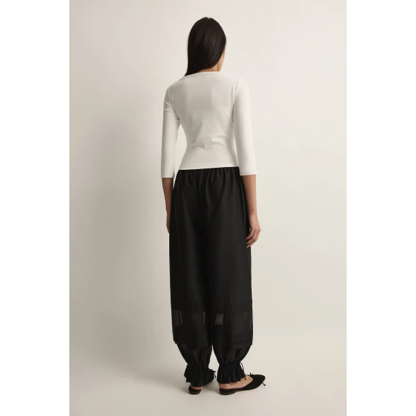 Posse Pearl Pants in Black | Pants | Coveti, view 5
