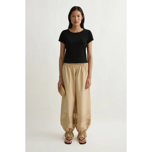 Posse Pearl Pants in Tan | Pants | Coveti, view 2