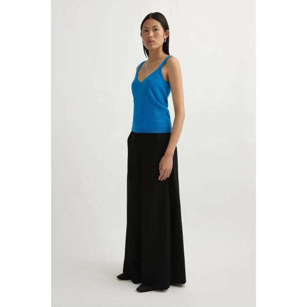 Posse Petra Tank in Bright Blue | Sleeveless | Coveti, view 4