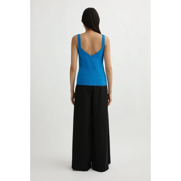 Posse Petra Tank in Bright Blue | Sleeveless | Coveti, view 5