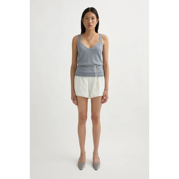 Posse Petra Tank in Grey | Sleeveless | Coveti, view 3