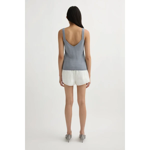 Posse Petra Tank in Grey | Sleeveless | Coveti, view 5
