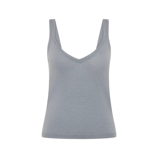Posse Petra Tank in Grey | Sleeveless | Coveti