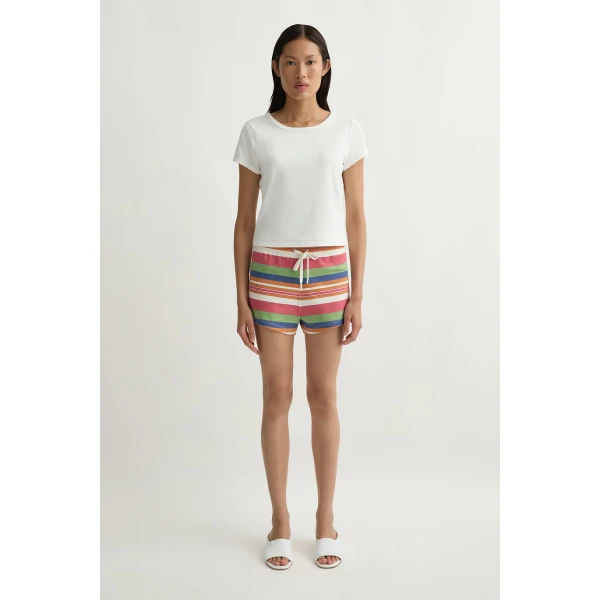 Posse Polly Short in Bayadere Stripe | Shorts | Coveti, view 2