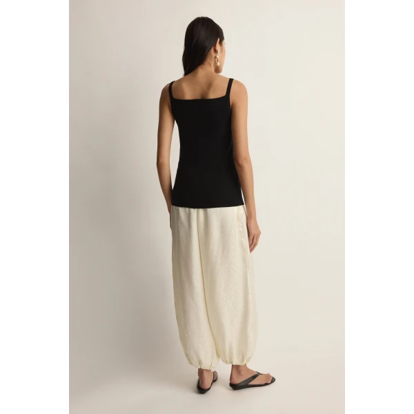 Posse Posy Tank in Black | Sleeveless | Coveti, view 3