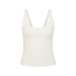 Posse Sable Tank in Vintage White | Sleeveless | Coveti