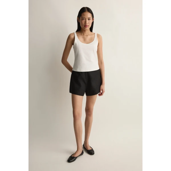 Posse Sable Tank in Vintage White | Sleeveless | Coveti, view 3