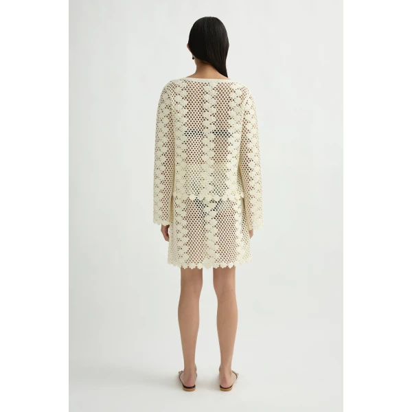 Posse Saskia Cardigan in Ivory | Cardigan | Coveti, view 5