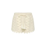 Posse Saskia Short in Ivory | Shorts | Coveti